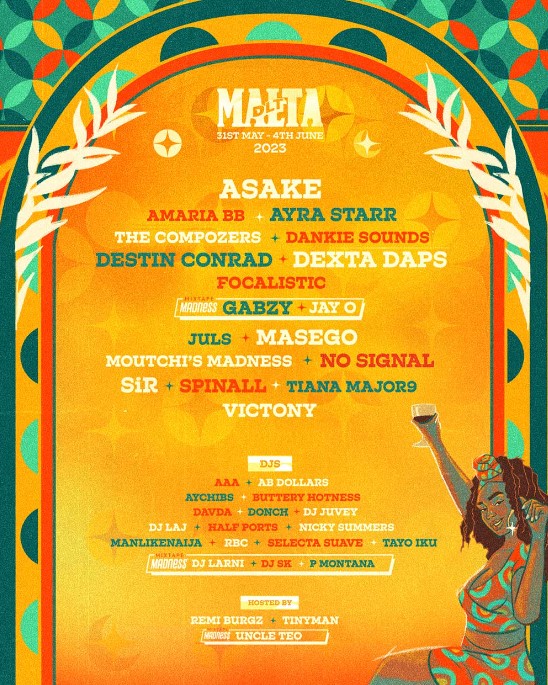 Malta Festival 2023 Flyer